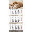 Kalendarz ścienny trójdzielny 310mm x 710mm Top (400204171) Top