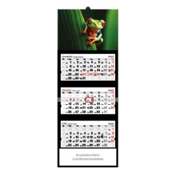 Kalendarz ścienny żABKA trójdzielny 320mm x 855mm Jotan (T63) Jotan