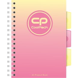 Kołozeszyt (kołonotatnik) CoolPack GRADIENT A5 200k. KRATKA Patio (03029CP) Patio