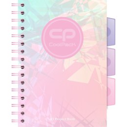 Kołozeszyt (kołonotatnik) CoolPack TIE DYE A5 kratka Patio (93778CP) Patio