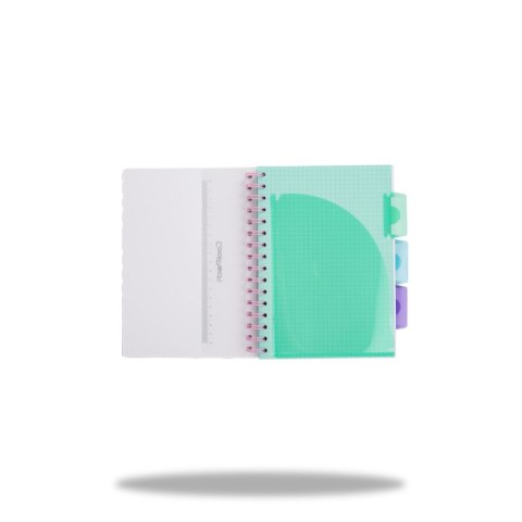 Kołozeszyt (kołonotatnik) CoolPack TIE DYE A5 kratka Patio (93778CP) Patio