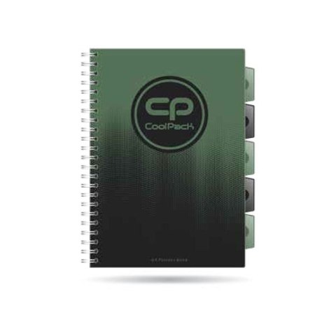 Kołozeszyt (kołonotatnik) A4 CoolPack gradient 200k. 80g krata Patio (31459CP) Patio