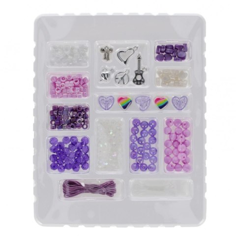 Koraliki dla dziewczynki do nawlekania Mega Creative (543663) Mega Creative