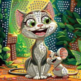 Mozaika kot i mysz Fun&Joy Fun&Joy