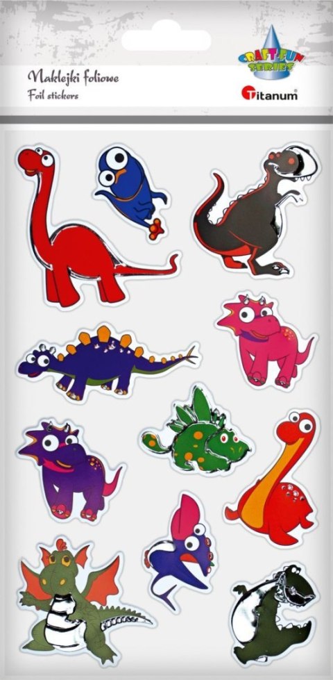 Naklejka (nalepka) Craft-Fun Series Dino Titanum (EVS-09) Titanum