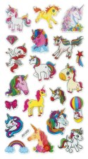 Naklejka (nalepka) Craft-Fun Series Jednorożce wypukłe Titanum (JN-U05) Titanum