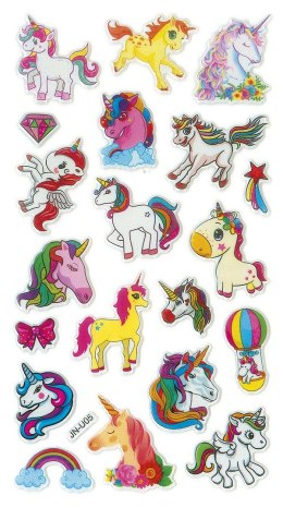 Naklejka (nalepka) Craft-Fun Series Jednorożce wypukłe Titanum (JN-U05) Titanum