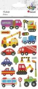 Naklejka (nalepka) Craft-Fun Series Pojazdy użytkowe wypukłe Titanum (JN-U045) Titanum