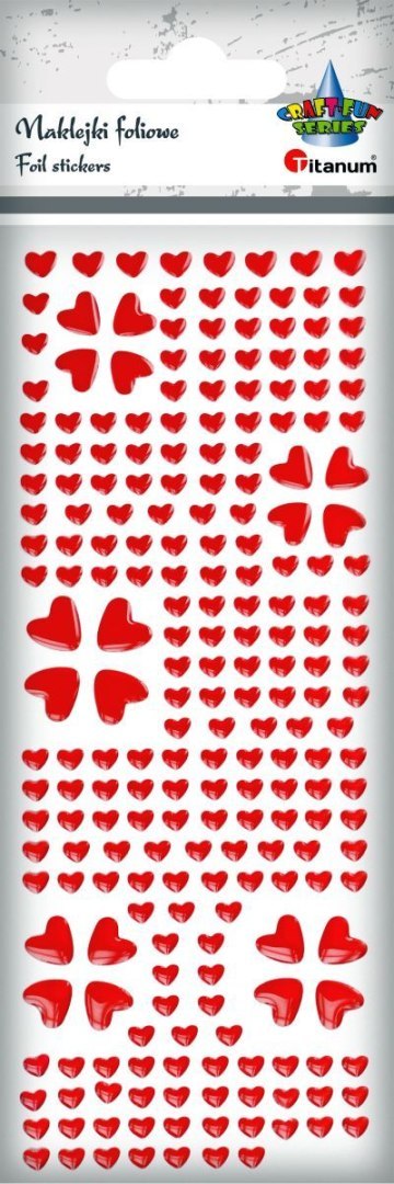 Naklejka (nalepka) Craft-Fun Series Serca 39199080 Titanum (JYG03) Titanum