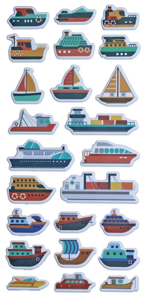 Naklejka (nalepka) Craft-Fun Series Statki Titanum (PPT-17) Titanum