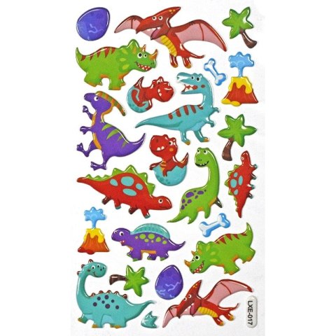 Naklejka (nalepka) Craft-Fun Series dinozaury Titanum (LXE-017) Titanum