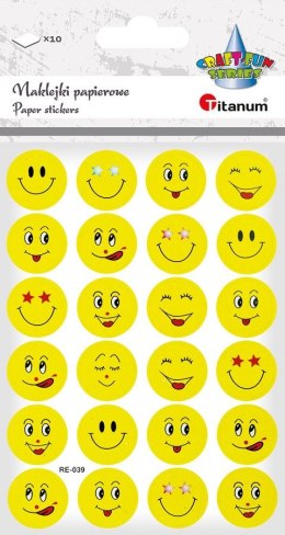 Naklejka (nalepka) Craft-Fun Series emotikony Titanum (88x120) Titanum