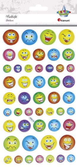 Naklejka (nalepka) Craft-Fun Series emotikony Titanum (PPS14) Titanum