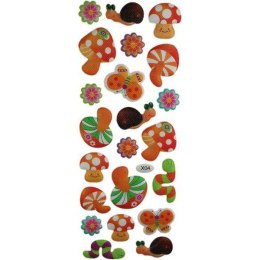 Naklejka (nalepka) Craft-Fun Series grzybki, ślimaki Titanum (X04) Titanum