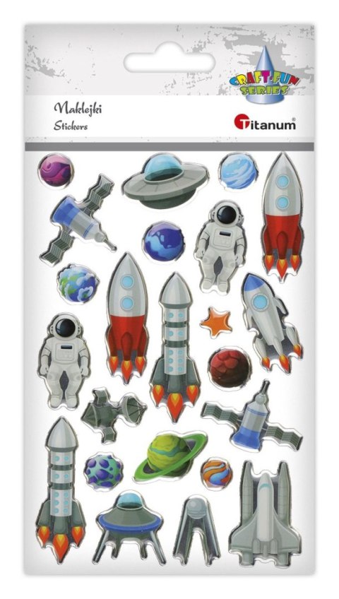 Naklejka (nalepka) Craft-Fun Series kosmos Titanum (HFF-2) Titanum
