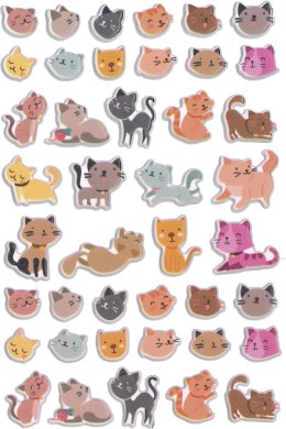 Naklejka (nalepka) Craft-Fun Series koty Titanum (HFF-8) Titanum