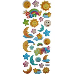 Naklejka (nalepka) Craft-Fun Series księżyce, słońca Titanum (X14) Titanum