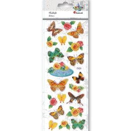 Naklejka (nalepka) Craft-Fun Series motyle, róże Titanum (T49) Titanum