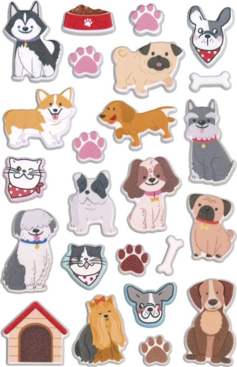 Naklejka (nalepka) Craft-Fun Series psy Titanum (HFF-6) Titanum