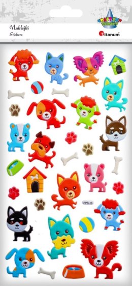 Naklejka (nalepka) Craft-Fun Series psy Titanum (PPS16) Titanum