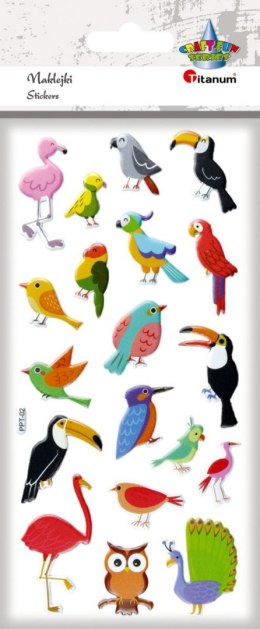 Naklejka (nalepka) Craft-Fun Series ptaki egzotyczne Titanum (PPT2) Titanum