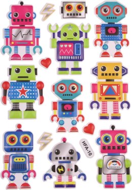 Naklejka (nalepka) Craft-Fun Series wypukła Roboty Titanum (HFA-010) Titanum