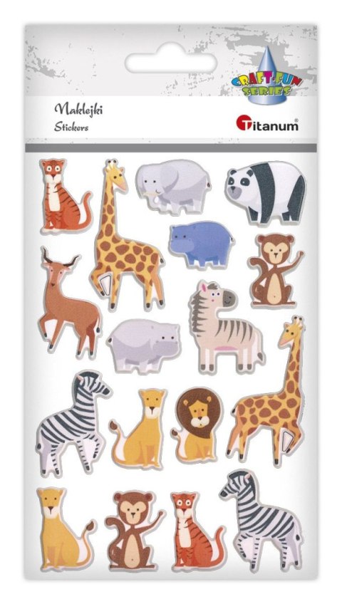Naklejka (nalepka) Craft-Fun Series zwierzęta leśne Titanum (HFF-1) Titanum