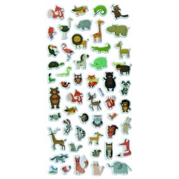 Naklejka (nalepka) Craft-Fun series zwierzęta afrykańskie i leśne Titanum (PPT14) Titanum