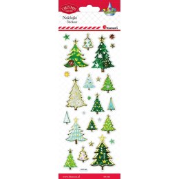 Naklejki świąteczne Craft-Fun Series choinki Titanum (EVC-08) Titanum