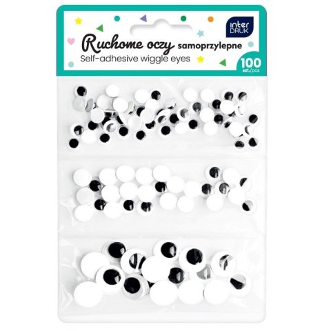 Oczka ruchome samoprzylepne 5902277356888 100 szt Interdruk (100 szt) Interdruk