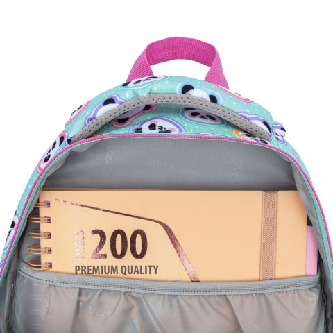 Plecak Astrabag Minty Pandas Astra (502025010) Astra