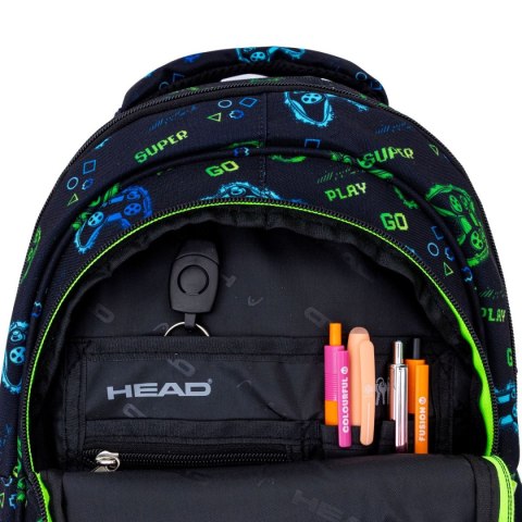 Plecak Go playing Neon Head (502025041) Head