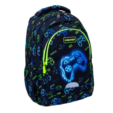 Plecak Go playing Neon Head (502025041) Head