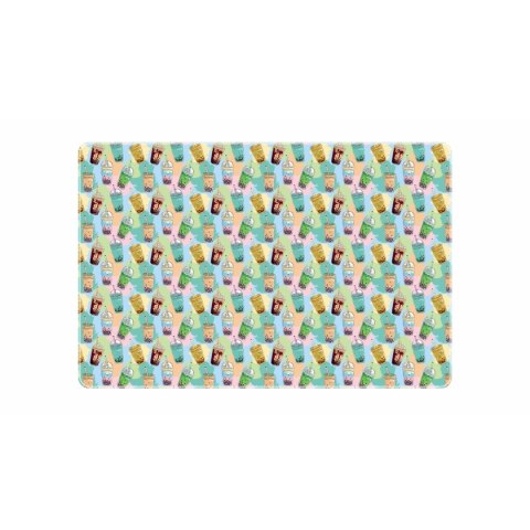 Podkład na biurko BUBBLE TEA mix PVC PCW Biurfol (NPB-02-37) Biurfol