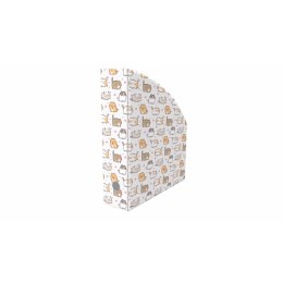 Pojemnik na dokumenty pionowy KITTENS A4 mix nadruk polipropylen PP Biurfol (NSE-01-35) Biurfol