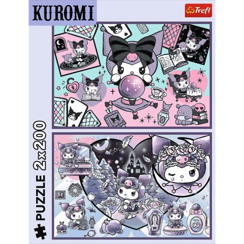 Puzzle Hello Kitty Psoty Kuromi 2x200 el. Trefl (13345) Trefl