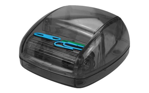 Spinacze standard w pudełku magnetycznym kolorowe 28mm 20 szt Titanum Titanum