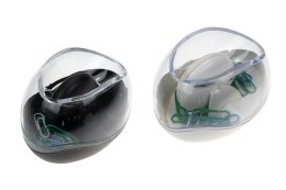 Spinacze standard w pudełku magnetycznym kolorowe 28mm 20 szt Titanum Titanum