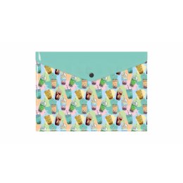 Teczka plastikowa BUBBLE TEA A4 mix Biurfol (TKN-A4-37) Biurfol