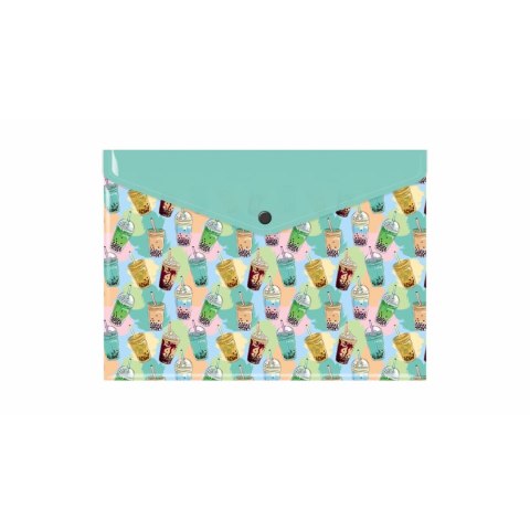 Teczka plastikowa BUBBLE TEA A4 mix Biurfol (TKN-A4-37) Biurfol