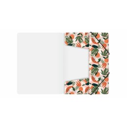 Teczka plastikowa TROPICAL A4 mix Biurfol (TGN-A4-43) Biurfol