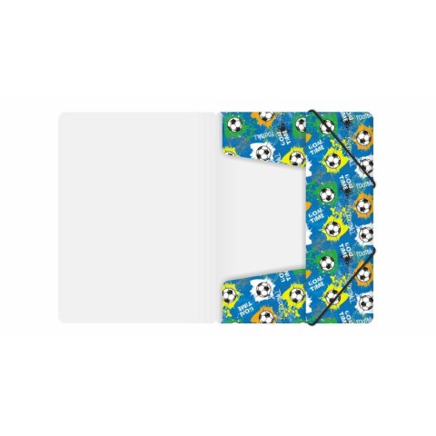 Teczka plastikowa na gumkę FOOTBALL A4 mix Biurfol (TGN-A4-34) Biurfol