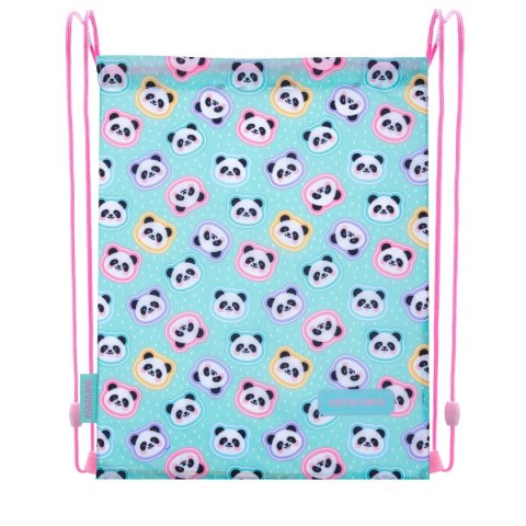 Worek na buty Astrabag Minty Pandas Astra (507025005) Astra