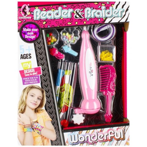 Zestaw piękności do zaplatania włosów Mega Creative (500123) Mega Creative