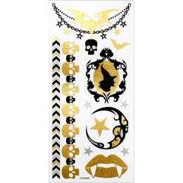 Akcesoria do kostiumów metaliczne tatuaże Arpex (KO4603) Arpex