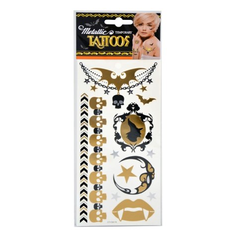 Akcesoria do kostiumów metaliczne tatuaże Arpex (KO4603) Arpex