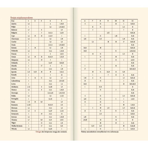 Kalendarz książkowy (terminarz) złoty A6 Lucrum (TR złoty) Lucrum