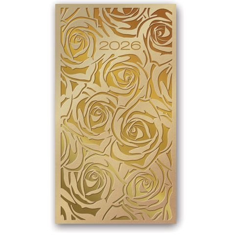 Kalendarz książkowy (terminarz) złoty A6 Lucrum (TR złoty) Lucrum