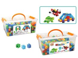 Klocki konstrukcyjne w kuferku 685 elementów Adar (622128) Adar