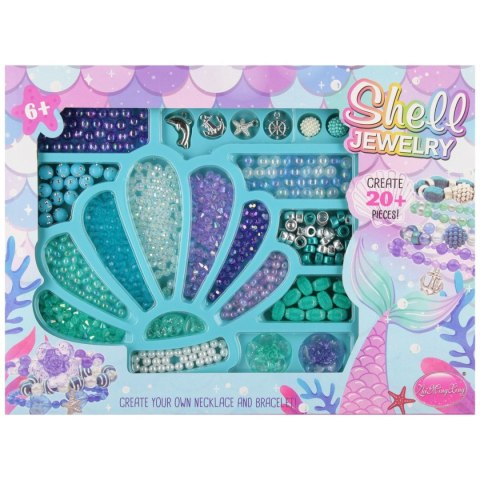 Koraliki dla dziewczynki do nawlekania Mega Creative (543661) Mega Creative